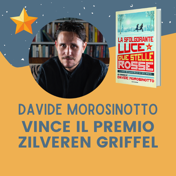 Davide Morosinotto vince il premio Zilveren Griffel